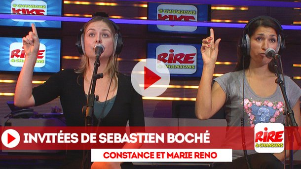 Constance et Marie Reno - RER B - vidéo - Gerbes d'amour - Rire & Chansons