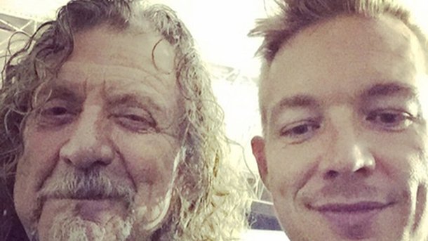 Diplo : une collaboration avec Robert Plant !