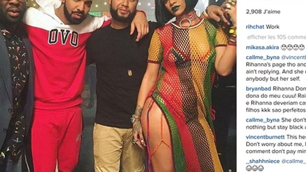 Rihanna : les premières images très hot du clip de «Work» avec Drake!