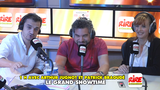 Le billet  du Grand Showtime - 1 heure avec Arthur Jugnot et Patrick Braoudé sur Rire & Chansons