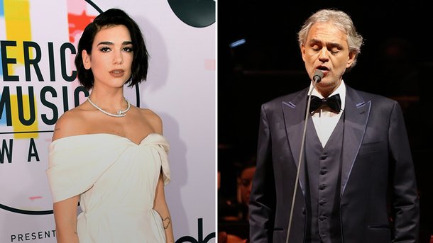 Dua Lipa: bientôt en duo avec Andrea Bocelli sur «If Only»