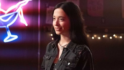 Mikey Madison (Amber) sur le tournage de "Scream"