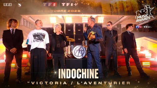 Indochine offre “L’aventurier” et “Victoria” en live aux NRJ Music Awards