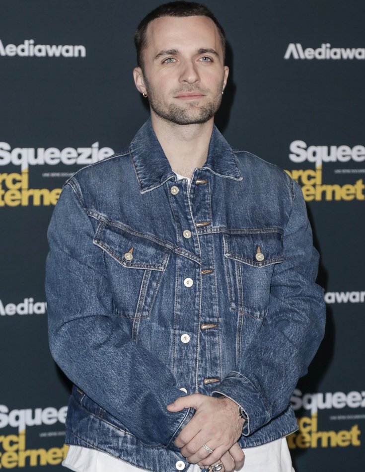 Squeezie, première de Squeezie-Merci Internet, Grand Rex, Paris, janvier 2024