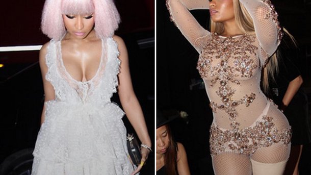 Nicki Minaj: looks très sexy à la Fashion Week de Milan!