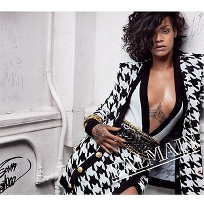 Rihanna nouvelle égérie Balmain