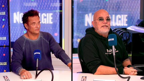 Pascal Obispo et David Hallyday invités de Nostalgie Signature