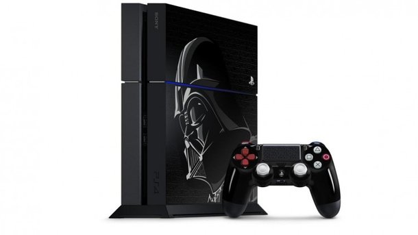 Une PS4 collector aux couleurs de Dark Vador