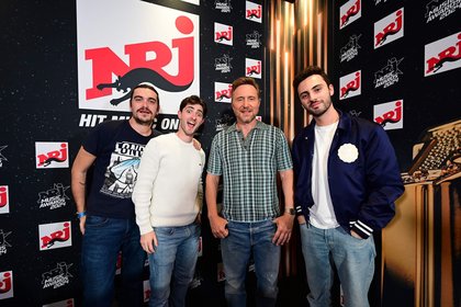 David Guetta, Louis, Bichette et Charly - J-1 avant la cérémonie des NRJ Music Awards 2024