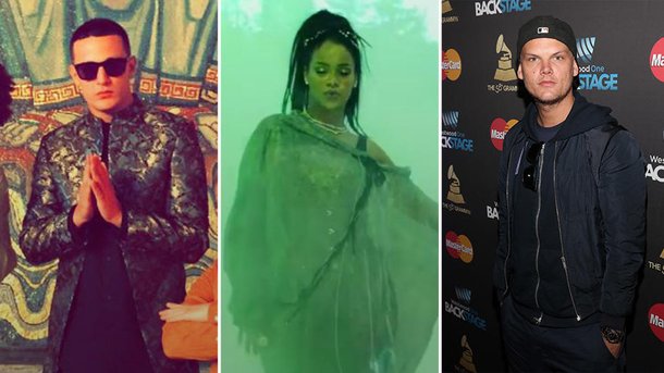 Major Lazer et DJ Snake, Calvin Harris et Rihanna, Avicii... Les clips les plus visionnés sur YouTube