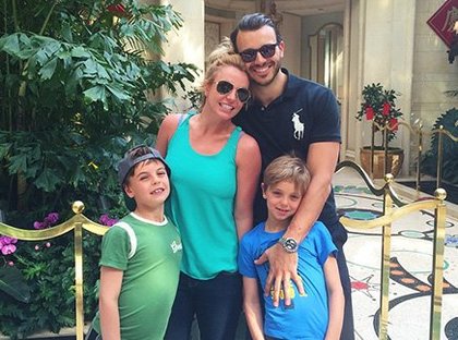 Britney Spears en famille