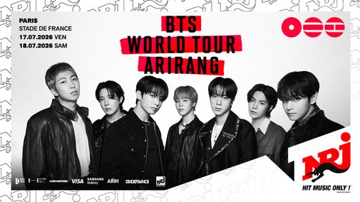 Gagnez vos places pour le concert événement de BTS au Stade de France avec NRJ 💜🎤
