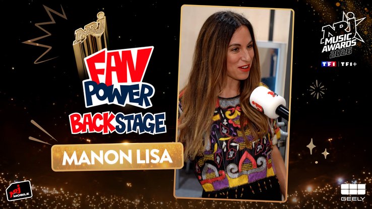 Manon Lisa - Backstage aux NRJ Music Awards