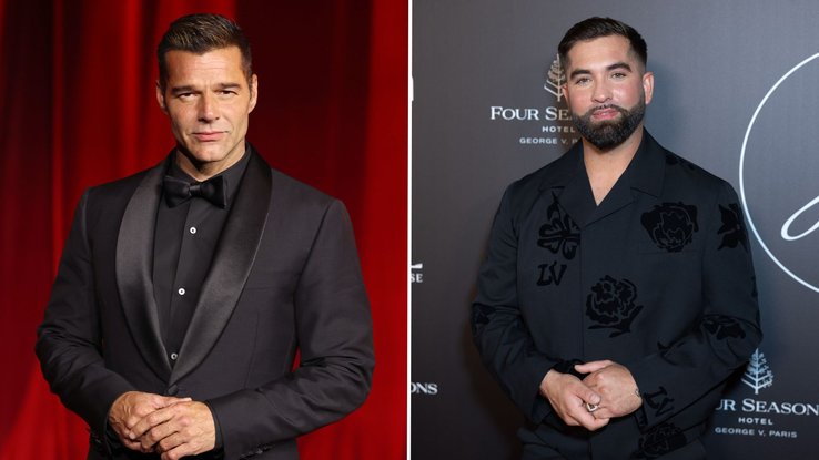 Ricky Martin à Los Angeles, 2024 / Kendji Girac à Paris, 2023