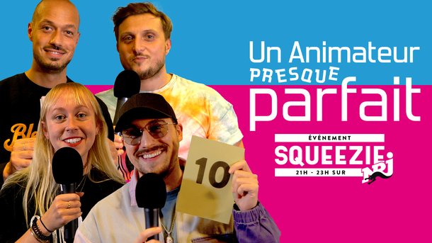 Squeezie sur NRJ: quand les invités jouent au jeu de «l'animateur presque parfait»