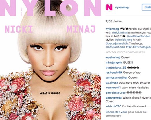 Nicki Minaj pour le magazine Nylon