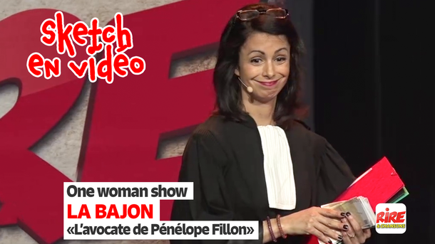 La Bajon sur scène "L'avocate de Pénélope Fillon"
