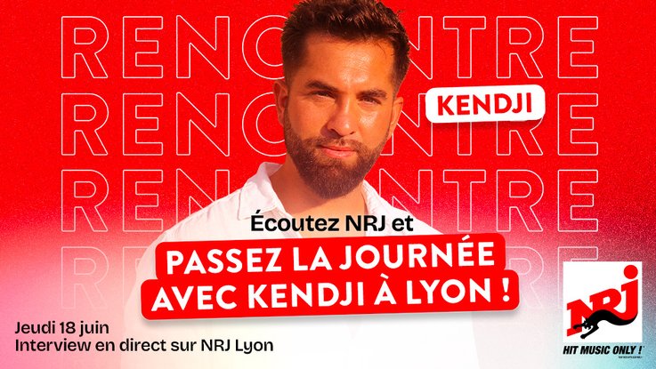 🎸 Passez votre journée avec Kendji à Lyon grâce à NRJ !