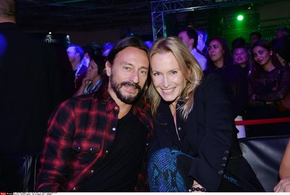 NRJ DJ Awards 2015 - Bob Sinclar et Estelle Lefebure