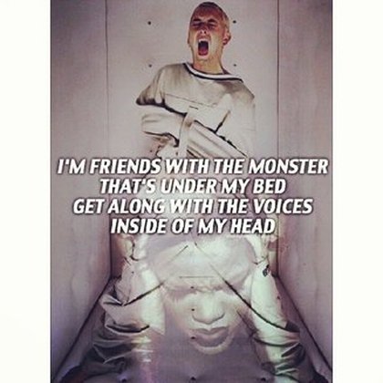 Rihanna: You think I'm crazy? Well that's NOTHIN'!!! #Monster