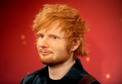La statue de cire d'Ed Sheeran @ Madame Tussaud NY