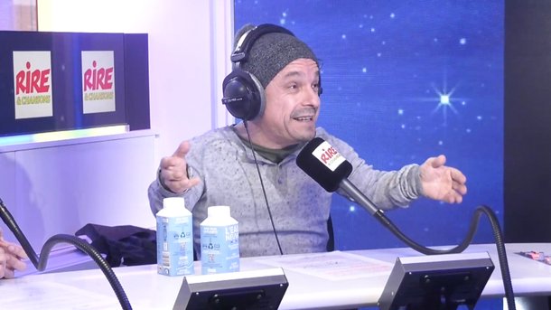 Krystoff Fluder à Stéphane Guillon : "... Vous, vous vous attaquez aux politiques, avec équité : vous tapez aussi à droite, qu’à gauche, qu’à droite, qu’à droite, ou encore à droite de la droite… "