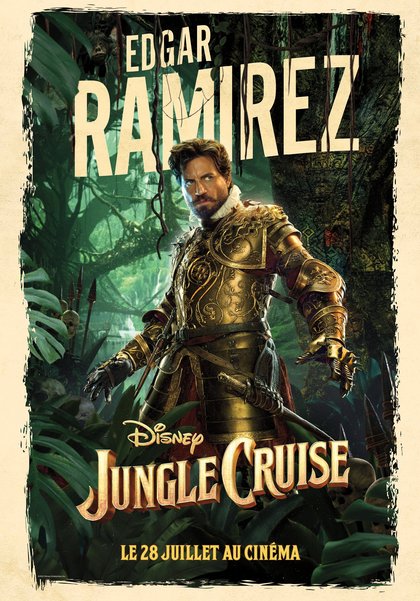 Edgar Ramirez dans le rôle de Aguirre - Jungle Cruise