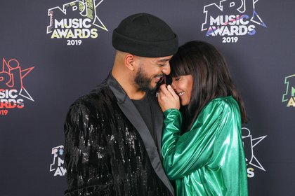 Slimane et Jenifer - Photocall - NRJ Music Awards 2019
