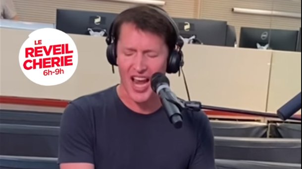JAMES BLUNT nous offre "Monsters" dans le Réveil Chérie