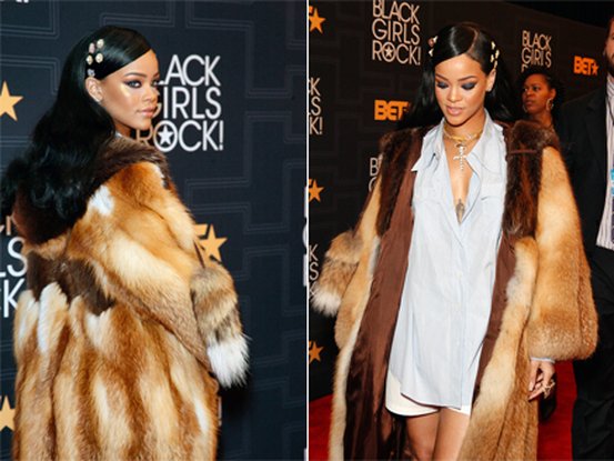 Rihanna lors des BET Awards 2016