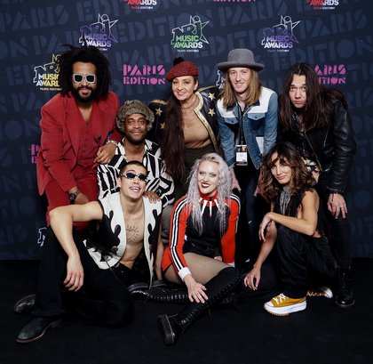 Catherine Ringer et son groupe - Photocall NRJ Music Awards Paris Edition