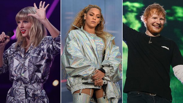 Taylor Swift, Beyoncé, Ed Sheeran… Quels sont les artistes les mieux payés de la planète?
