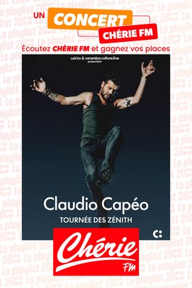 Claudio Capéo: Tournée des Zéniths