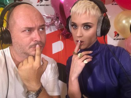 Katy Perry chez Cauet sur NRJ