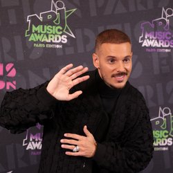 M Pokora - Photocall NRJ Music Awards Paris Edition