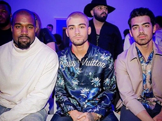 kanye west, zayn malik et joe jonas