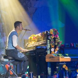 Coldplay en concert à Paris