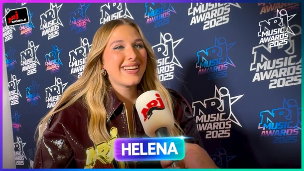 Helena, "Artiste Féminine Francophone", elle n'en revient pas !