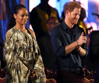 Soirée avec Rihanna et Prince Harry