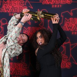 Hatik et Amel Bent - NRJ Music Awards 2021