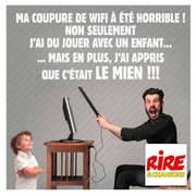 Blague sur la coupure de wifi