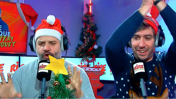 Patrick Chanfray et Vincent Piguet  - Au standard du Père Noël - La drôle de chronique