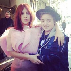 Lady Gaga à la Fashion Week de Paris