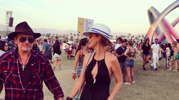Johnny Hallyday et Laeticia : en amoureux à Coachella !