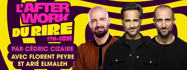 Grille Arie Elmaleh Florent Peyre 2026 - afterwork du rire -