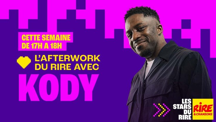 MEA Kody invité de l'Afterwork du Rire avec Cédric Cizaire