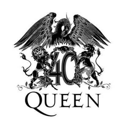 Queen - Logo 40 ème anniversaire de la naissance du groupe