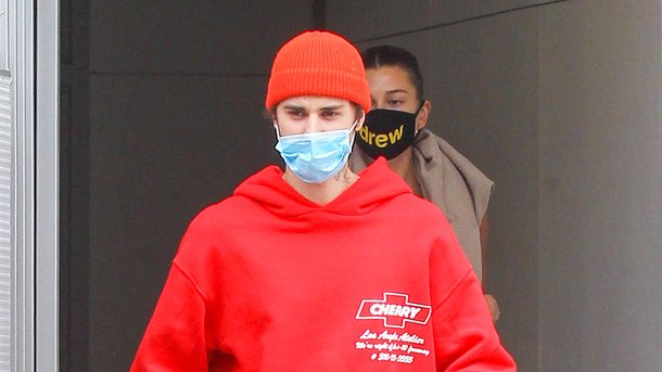 Justin Bieber sur le tournage de son prochain clip