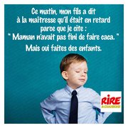 Blague : les enfants ont tout compris