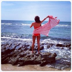 Lea Michele à Hawaï !